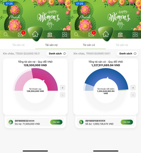 Gửi quà, quản lý tài khoản dễ dàng với VCB-Mobile B@nking - Ảnh 2. Gửi quà, quản lý tài khoản dễ dàng với VCB-Mobile B@nking - Ảnh 2.