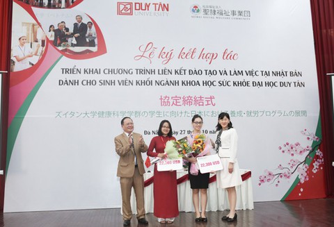 Ngành điều dưỡng Duy Tân với học bổng xuất ngoại - Ảnh 1. Ngành điều dưỡng Duy Tân với học bổng xuất ngoại - Ảnh 1.