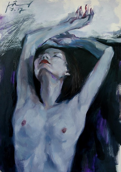 Lần đầu tiên dự án nghệ thuật khép kín: triển lãm nude Trang - Ảnh 5. Lần đầu tiên dự án nghệ thuật khép kín: triển lãm nude Trang - Ảnh 5.