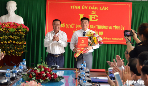 Ông Từ Thái Giang làm bí thư Thành ủy Buôn Ma Thuột - Ảnh 1. Ông Từ Thái Giang làm bí thư Thành ủy Buôn Ma Thuột - Ảnh 1.