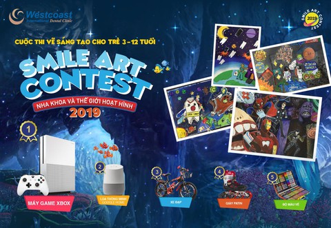 Smile Art Contest 2019: Cuộc thi vẽ tranh sáng tạo chủ đề nha khoa - Ảnh 1. Smile Art Contest 2019: Cuộc thi vẽ tranh sáng tạo chủ đề nha khoa - Ảnh 1.