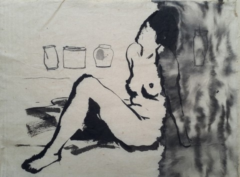 Lần đầu tiên dự án nghệ thuật khép kín: triển lãm nude Trang - Ảnh 8. Lần đầu tiên dự án nghệ thuật khép kín: triển lãm nude Trang - Ảnh 8.