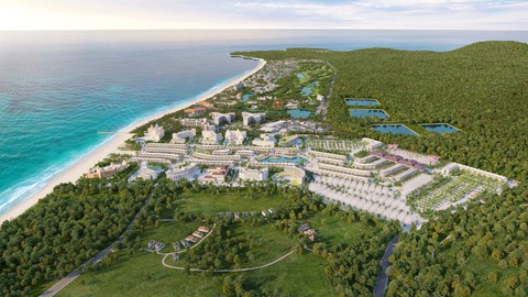 Mô hình nghỉ dưỡng phức hợp liền kề casino tại Phú Quốc - Ảnh 1. Mô hình nghỉ dưỡng phức hợp liền kề casino tại Phú Quốc - Ảnh 1.