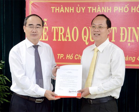 Ông Nguyễn Hồ Hải giữ chức trưởng Ban Tổ chức Thành ủy TP.HCM - Ảnh 1. Ông Nguyễn Hồ Hải giữ chức trưởng Ban Tổ chức Thành ủy TP.HCM - Ảnh 1.
