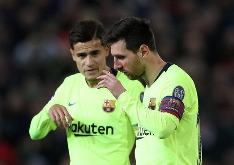 Messi đổ máu trong chiến thắng của Barca trước M.U - Ảnh 8. Messi đổ máu trong chiến thắng của Barca trước M.U - Ảnh 8.