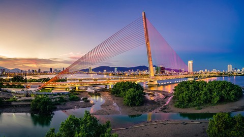 Những nhịp cầu phát triển Đà Nẵng - Kỳ 5: Cầu 3 mặt dây văng có thang máy - Ảnh 3. Những nhịp cầu phát triển Đà Nẵng - Kỳ 5: Cầu 3 mặt dây văng có thang máy - Ảnh 3.