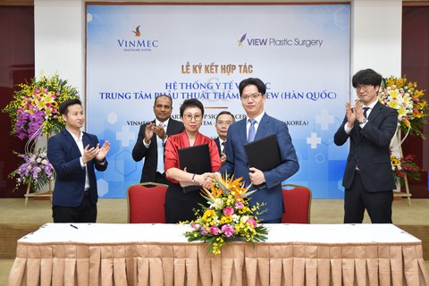 Vinmec hợp tác với thương hiệu thẩm mỹ Hàn Quốc - Ảnh 1. Vinmec hợp tác với thương hiệu thẩm mỹ Hàn Quốc - Ảnh 1.