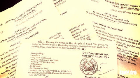 Tổng thanh tra nhận trách nhiệm vụ nhiều cán bộ đi nước ngoài rồi… hưu - Ảnh 1. Tổng thanh tra nhận trách nhiệm vụ nhiều cán bộ đi nước ngoài rồi… hưu - Ảnh 1.