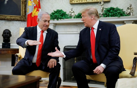 Thủ tướng Israel tái đắc cử, ông Trump nói cơ hội cho hòa bình Israel - Palestine - Ảnh 2. Thủ tướng Israel tái đắc cử, ông Trump nói cơ hội cho hòa bình Israel - Palestine - Ảnh 2.