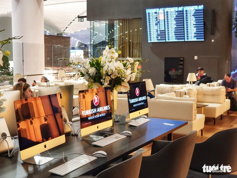 Phòng lounge rộng 5.600m2 trong siêu sân bay 12 tỉ USD của Thổ Nhĩ Kỳ - Ảnh 8. Phòng lounge rộng 5.600m2 trong siêu sân bay 12 tỉ USD của Thổ Nhĩ Kỳ - Ảnh 8.