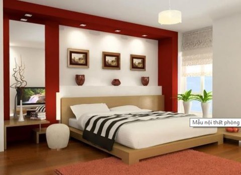 Bố trí phòng ngủ đẹp và khoa học cho vợ chồng trẻ - Ảnh 4. Bố trí phòng ngủ đẹp và khoa học cho vợ chồng trẻ - Ảnh 4.