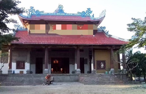 Nam thanh niên vào chùa chém sư thầy trụ trì - Ảnh 1. Nam thanh niên vào chùa chém sư thầy trụ trì - Ảnh 1.