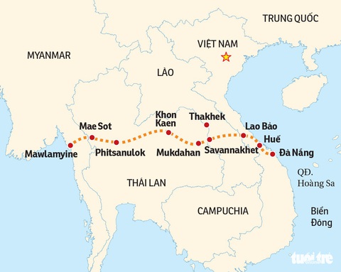 Những nhịp cầu phát triển Đà Nẵng - Kỳ 6: Gạch nối trên hành lang xuyên Á - Ảnh 2. Những nhịp cầu phát triển Đà Nẵng - Kỳ 6: Gạch nối trên hành lang xuyên Á - Ảnh 2.