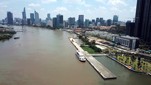 Chuyển đổi công năng cầu tàu Ba Son phục vụ du lịch - Ảnh 1. Chuyển đổi công năng cầu tàu Ba Son phục vụ du lịch - Ảnh 1.