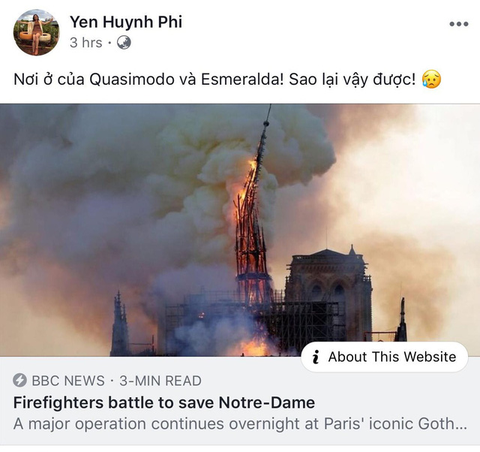 Nhà thờ Đức Bà Paris bốc cháy, người Việt bàng hoàng chia sẻ kỷ niệm - Ảnh 10. Nhà thờ Đức Bà Paris bốc cháy, người Việt bàng hoàng chia sẻ kỷ niệm - Ảnh 10.