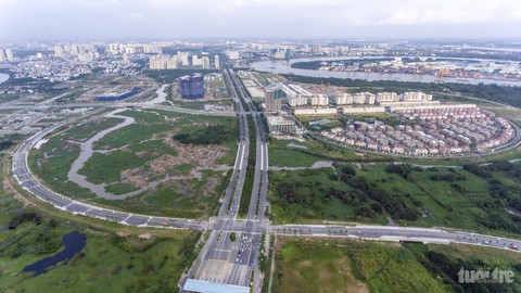TP.HCM giao Đại Quang Minh tự bỏ tiền làm hạ tầng 3 lô đất ở Thủ Thiêm - Ảnh 1. TP.HCM giao Đại Quang Minh tự bỏ tiền làm hạ tầng 3 lô đất ở Thủ Thiêm - Ảnh 1.