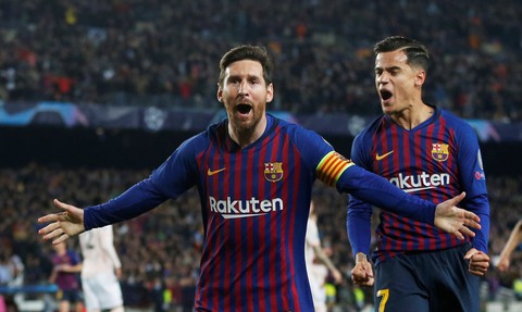 Messi lập cú đúp, Barca chấm dứt giấc mơ Champions League của MU - Ảnh 1. Messi lập cú đúp, Barca chấm dứt giấc mơ Champions League của MU - Ảnh 1.