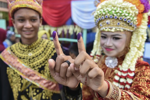 Bầu cử Indonesia: bỏ phiếu xong, nhận voucher khuyến mãi - Ảnh 5. Bầu cử Indonesia: bỏ phiếu xong, nhận voucher khuyến mãi - Ảnh 5.