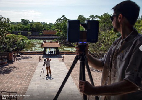 Lăng Tự Đức được Google số hóa 3D và tôn vinh toàn thế giới - Ảnh 4. Lăng Tự Đức được Google số hóa 3D và tôn vinh toàn thế giới - Ảnh 4.