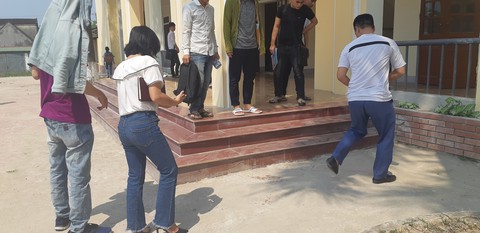 Học sinh nuôi chó dữ trong ký túc xá, nhà trường nói không biết - Ảnh 1. Học sinh nuôi chó dữ trong ký túc xá, nhà trường nói không biết - Ảnh 1.