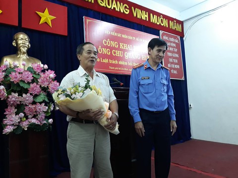 Cụ ông bị oan sai 10 năm không chấp nhận lời xin lỗi của Viện KSND TP.HCM - Ảnh 1. Cụ ông bị oan sai 10 năm không chấp nhận lời xin lỗi của Viện KSND TP.HCM - Ảnh 1.