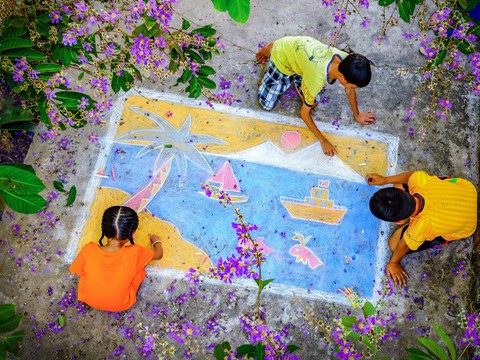 ‘Biển, đảo quê hương’ giữa lòng cố đô Hoa Lư - Ảnh 9. ‘Biển, đảo quê hương’ giữa lòng cố đô Hoa Lư - Ảnh 9.