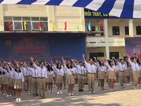 Bộ GD-ĐT phát động Trường học hạnh phúc - Ảnh 2. Bộ GD-ĐT phát động Trường học hạnh phúc - Ảnh 2.