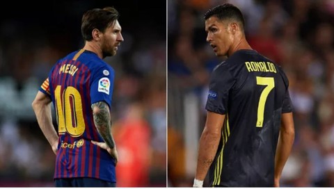 Messi đắt hơn Ronaldo 60 triệu euro - Ảnh 1. Messi đắt hơn Ronaldo 60 triệu euro - Ảnh 1.