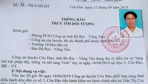 Truy tìm đối tượng tàng trữ thịt vích, trứng vích tại Côn Đảo - Ảnh 2. Truy tìm đối tượng tàng trữ thịt vích, trứng vích tại Côn Đảo - Ảnh 2.