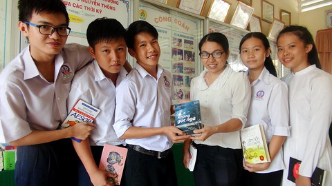 Biến phòng đọc sách thành phòng... tư vấn tâm lý học đường - Ảnh 1. Biến phòng đọc sách thành phòng... tư vấn tâm lý học đường - Ảnh 1.