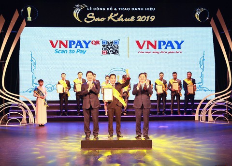 VNPAY được vinh danh trong TOP 10 Sao Khuê 2019 - Ảnh 1. VNPAY được vinh danh trong TOP 10 Sao Khuê 2019 - Ảnh 1.