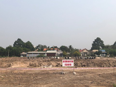 Gần ngày khởi công, đất quanh sân bay Long Thành lại bật tăng - Ảnh 3. Gần ngày khởi công, đất quanh sân bay Long Thành lại bật tăng - Ảnh 3.