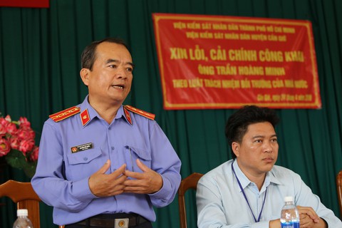 Bị truy tố sai, 4 năm sau khi minh oan mới được xin lỗi công khai - Ảnh 2. Bị truy tố sai, 4 năm sau khi minh oan mới được xin lỗi công khai - Ảnh 2.