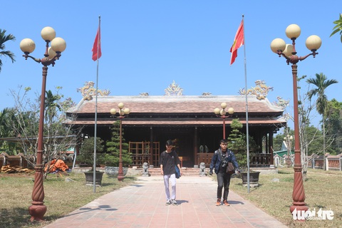 Khu lưu niệm Đại tướng Lê Đức Anh được gấp rút trùng tu - Ảnh 1. Khu lưu niệm Đại tướng Lê Đức Anh được gấp rút trùng tu - Ảnh 1.