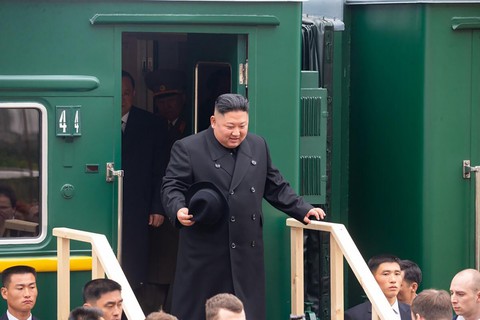 Đoàn tàu ông Kim Jong Un đã đến thành phố Vladivostok - Ảnh 1. Đoàn tàu ông Kim Jong Un đã đến thành phố Vladivostok - Ảnh 1.