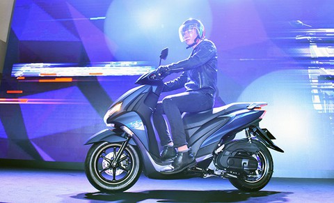 Xuất hiện xe tay ga thể thao của Yamaha làm xiêu lòng giới trẻ - Ảnh 3. Xuất hiện xe tay ga thể thao của Yamaha làm xiêu lòng giới trẻ - Ảnh 3.