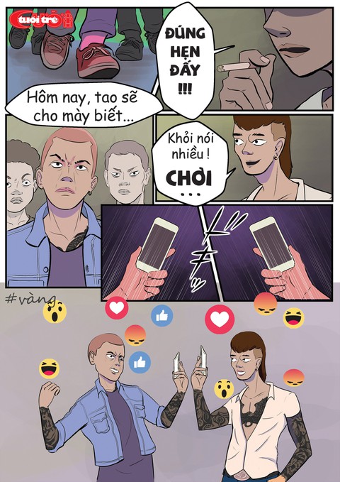Biếm họa: Giang hồ cõi mạng - Ảnh 5. Biếm họa: Giang hồ cõi mạng - Ảnh 5.