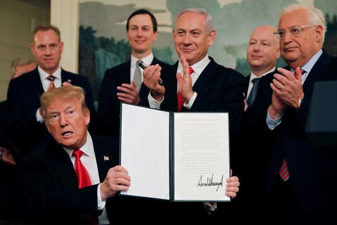 Đặt tên Donald Trump cho khu định cư Do Thái trên cao nguyên Golan - Ảnh 2. Đặt tên Donald Trump cho khu định cư Do Thái trên cao nguyên Golan - Ảnh 2.