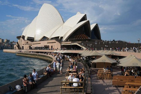 Sơ tán 500 người vì rò rỉ khí đốt ở nhà hát Con Sò Sydney - Ảnh 1. Sơ tán 500 người vì rò rỉ khí đốt ở nhà hát Con Sò Sydney - Ảnh 1.
