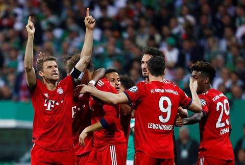 Lewandowski lập cú đúp, Bayern vào chung kết cúp quốc gia Đức - Ảnh 1. Lewandowski lập cú đúp, Bayern vào chung kết cúp quốc gia Đức - Ảnh 1.