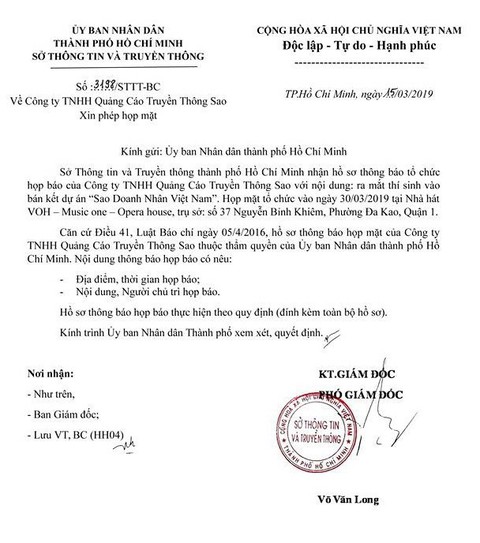 Sao doanh nhân giả mạo công văn Văn phòng UBND TP.HCM? - Ảnh 4. Sao doanh nhân giả mạo công văn Văn phòng UBND TP.HCM? - Ảnh 4.