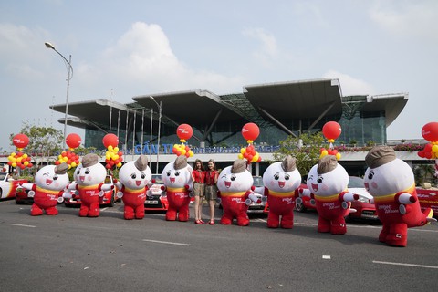 Vietjet ‘diễu hành’ tại Cần Thơ, chào 5 đường bay mới - Ảnh 1. Vietjet ‘diễu hành’ tại Cần Thơ, chào 5 đường bay mới - Ảnh 1.