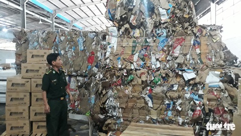 Không có chuyện biên phòng bao che buôn lậu phế liệu như phản ánh đâu - Ảnh 2. Không có chuyện biên phòng bao che buôn lậu phế liệu như phản ánh đâu - Ảnh 2.
