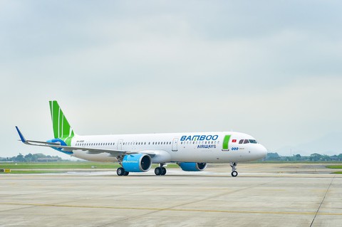 Bamboo Airways liên tục đón máy bay mới trước thềm nghỉ lễ - Ảnh 2. Bamboo Airways liên tục đón máy bay mới trước thềm nghỉ lễ - Ảnh 2.