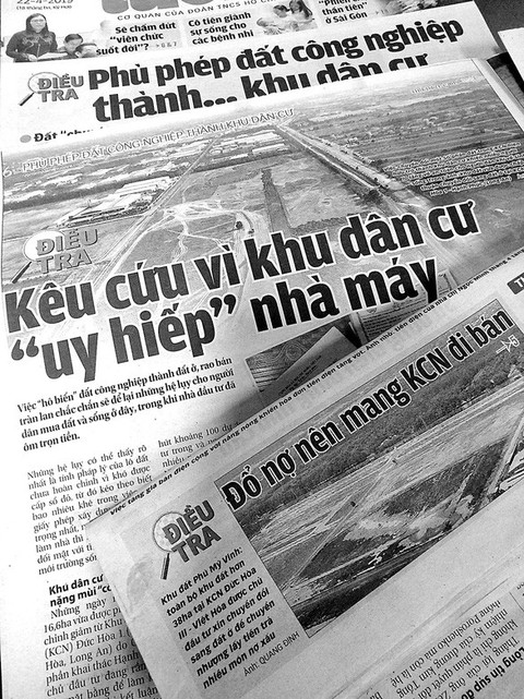 Long An xử lý nhiều dự án sai phạm phù phép đất công nghiệp - Ảnh 1. Long An xử lý nhiều dự án sai phạm phù phép đất công nghiệp - Ảnh 1.