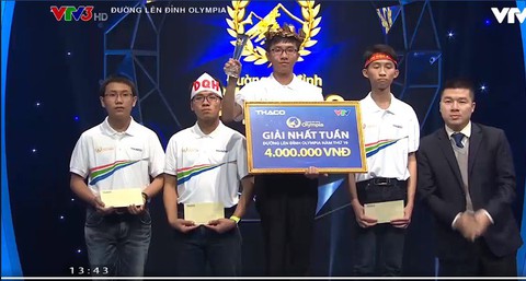 Thí sinh Cần Thơ suýt xô đổ kỷ lục Đường lên đỉnh Olympia - Ảnh 1.