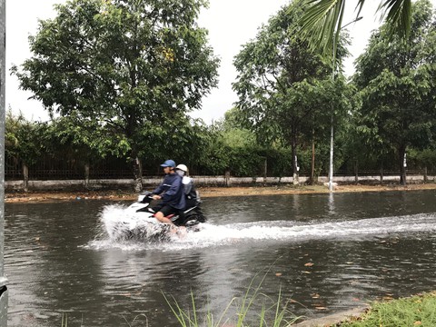 Cần Thơ có mưa lớn giải nhiệt ngày nghỉ lễ - Ảnh 2. Cần Thơ có mưa lớn giải nhiệt ngày nghỉ lễ - Ảnh 2.