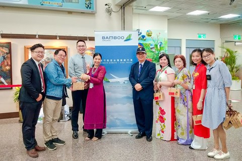 Những chuyến bay đầu tiên của Bamboo Airways đến Đài Loan - Ảnh 5. Những chuyến bay đầu tiên của Bamboo Airways đến Đài Loan - Ảnh 5.