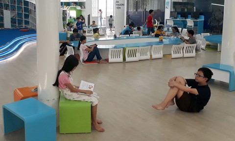 Những thư viện mở níu chân học sinh - Ảnh 1. Những thư viện mở níu chân học sinh - Ảnh 1.