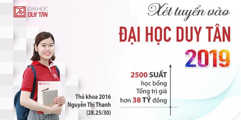 Đại học Duy Tân tuyển sinh năm 2019 - Ảnh 1. Đại học Duy Tân tuyển sinh năm 2019 - Ảnh 1.